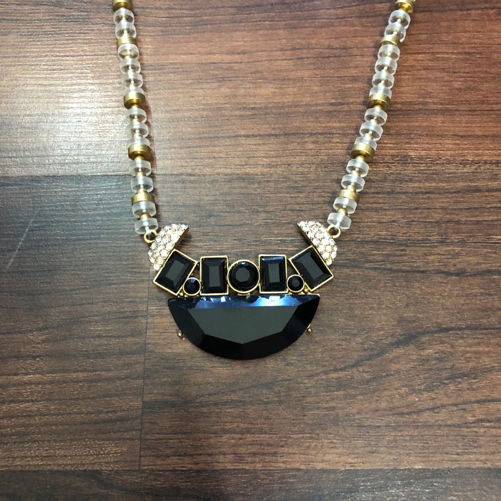 Black stone necklace 🖤🖤